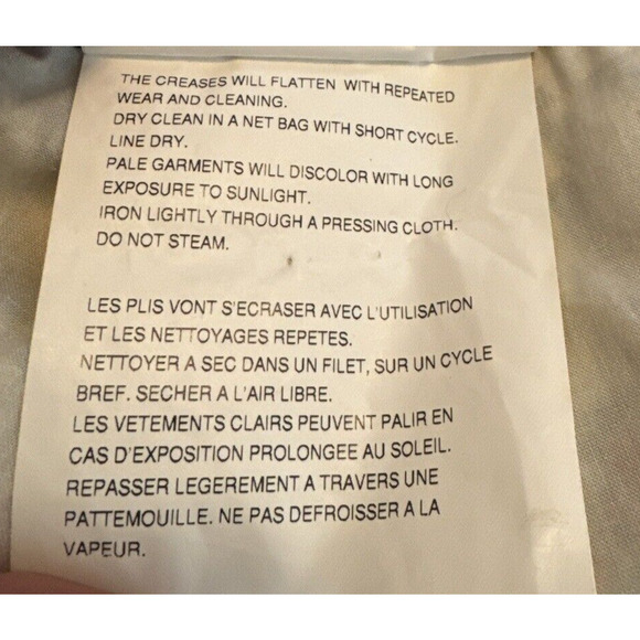 Junya Watanabe Vintage Y2K Woman's 02 Parachute Bondage Pant Pictorial Print - Picture 5 of 5